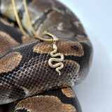 Gold Boa Necklace