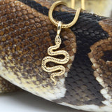 Gold Boa Necklace