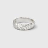 Silver Snakeskin Ring