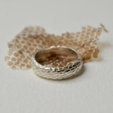 Silver Snakeskin Ring