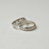 Silver Snakeskin Ring