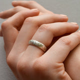 Silver Snakeskin Ring