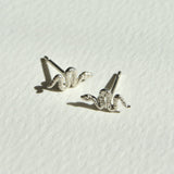 Silver Serpent Studs