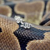 Silver Serpent Studs