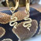 Serpent Hoop Charm