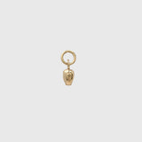 Tiny Beetle Hoop Charm