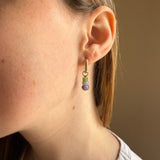 Veld Blom Hoop Charm
