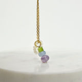 Veld Blom Hoop Charm
