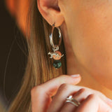 Ingwe Walking Hoop Charm