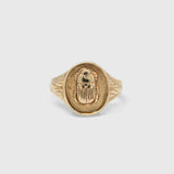Beetle Safari Signet Ring