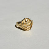 Snake Safari Signet Ring