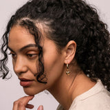 Citrine All Yours Heart Hoop Charm