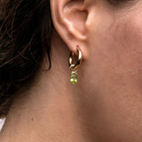 Peridot Juicy Gem Hoop Charm