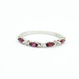 Marquise Garnet Ring