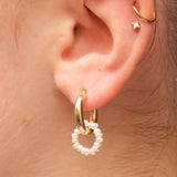 Pearly Loop Hoop Charm