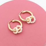 Pearly Loop Hoop Charm