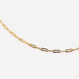 9ct Gold Baby Paperclip