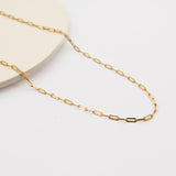 9ct Gold Baby Paperclip