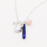 Pink Jade Hoop Charm