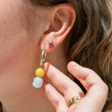 Saltwater Citrus Hoop Charm