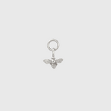 Tiny Bee Hoop Charm