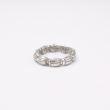 Tiny Beetle Eternity Ring