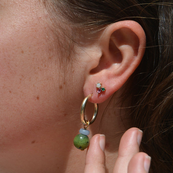 Wild Sage Hoop Charm