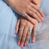 Sterling Silver Keeper Stack Ring