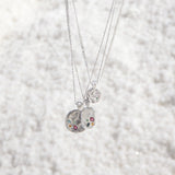 Silver Baby Apple of My Eye Necklace