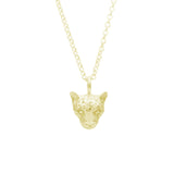 Ingwe Face Necklace