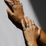 Ladies Round Signet Ring