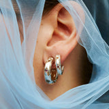Smitten Hoops - Silver