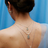 Silver Baby Apple of My Eye Necklace
