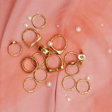9ct Gold Forever Ring