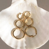 9ct Gold Mama Hoops