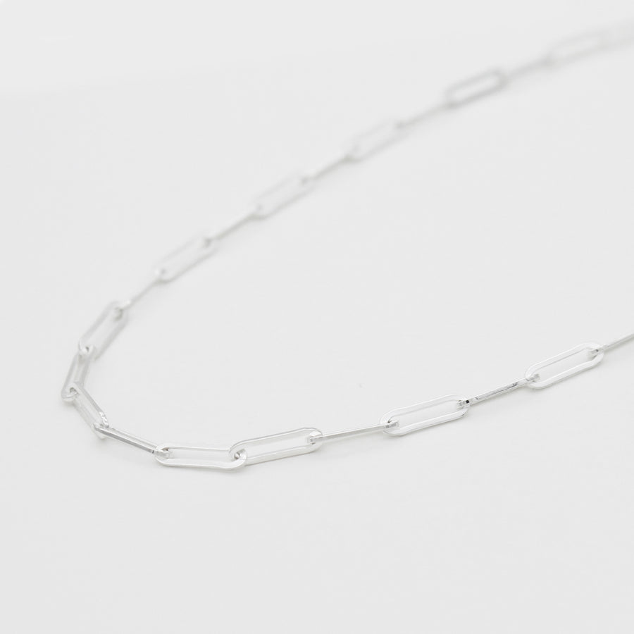 Paperclip Chain - Silver