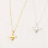 Tiny Bee Necklace