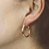 9ct Gold Mama Hoops