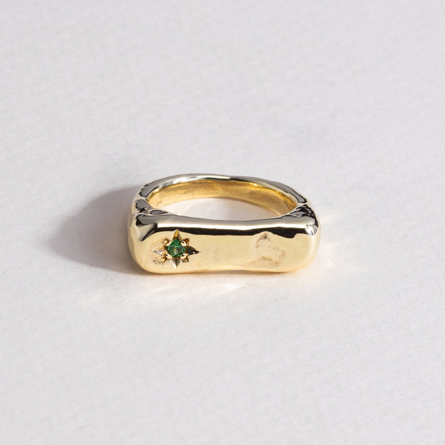 9ct Gold Ride-or-Die Signet Ring